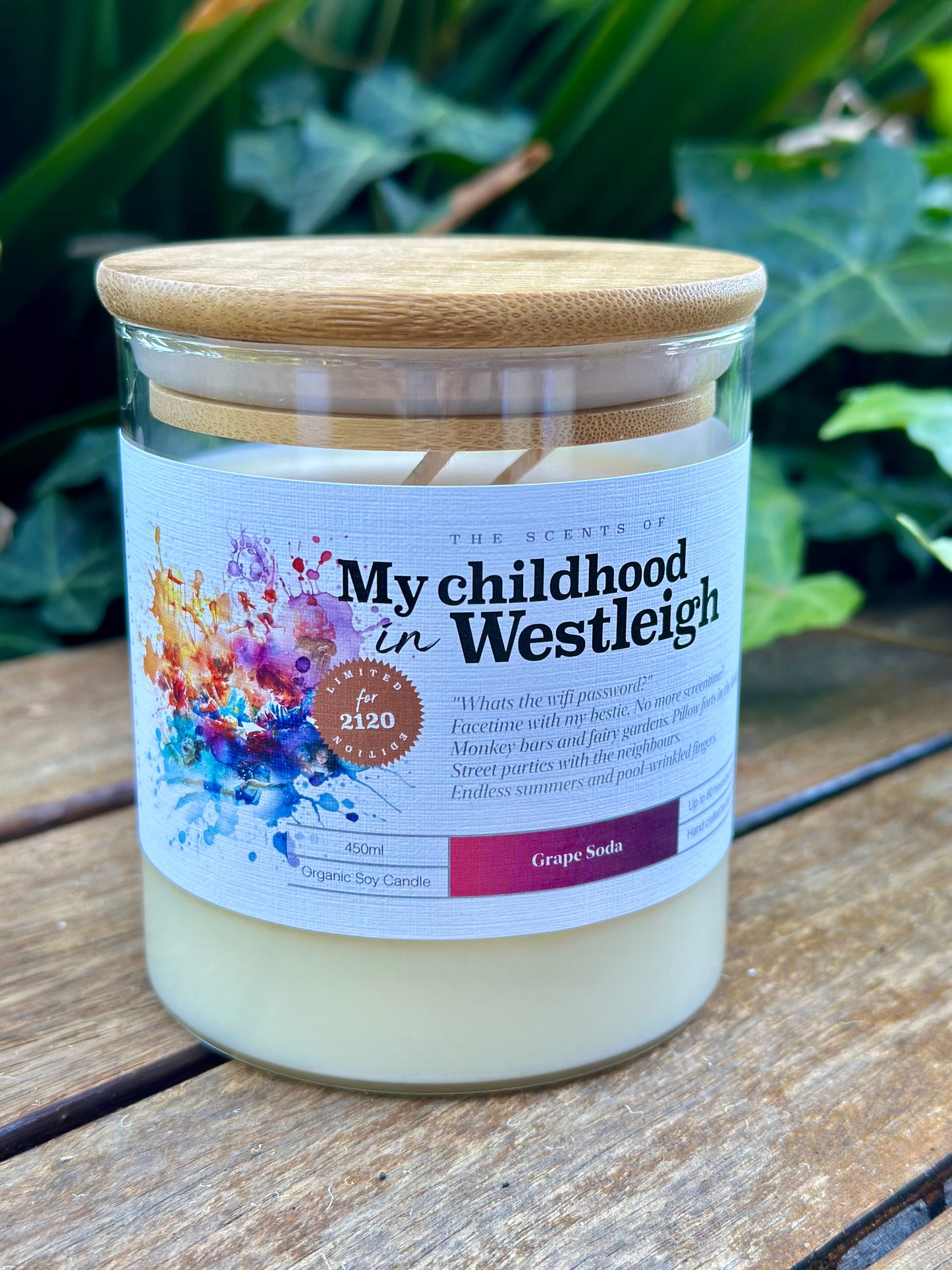 My Childhood in Westleigh Candle 450ml - Gen Z & Alpha Edition